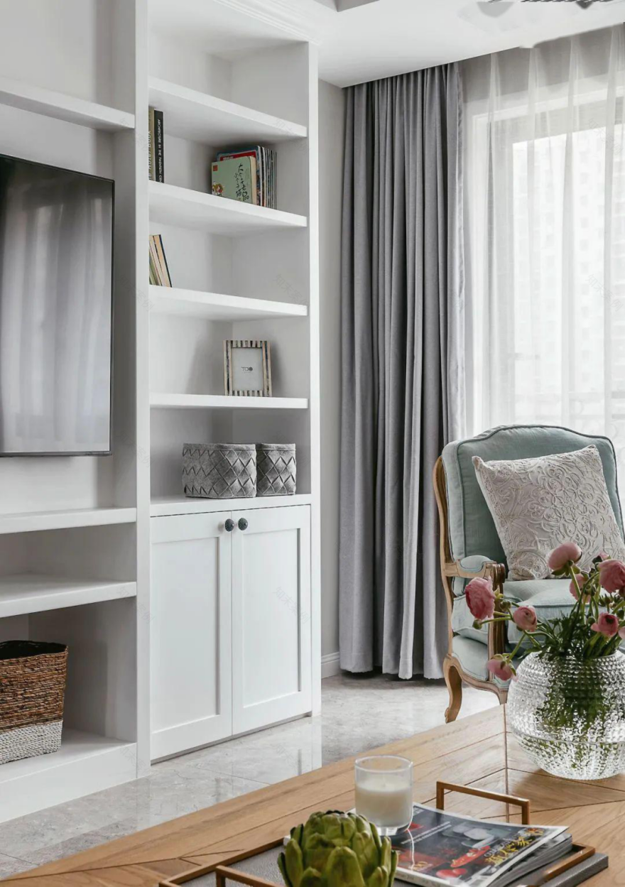 春日森林现代美式三居室-17