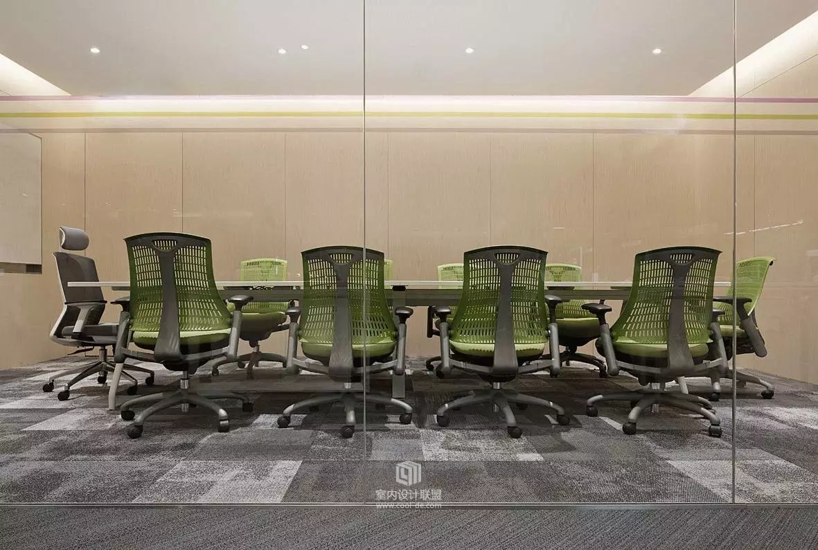 迪诺设计--星火教育办公空间-27