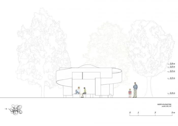 伦敦蛇形凉亭丨英国伦敦丨Barkow Leibinger-34