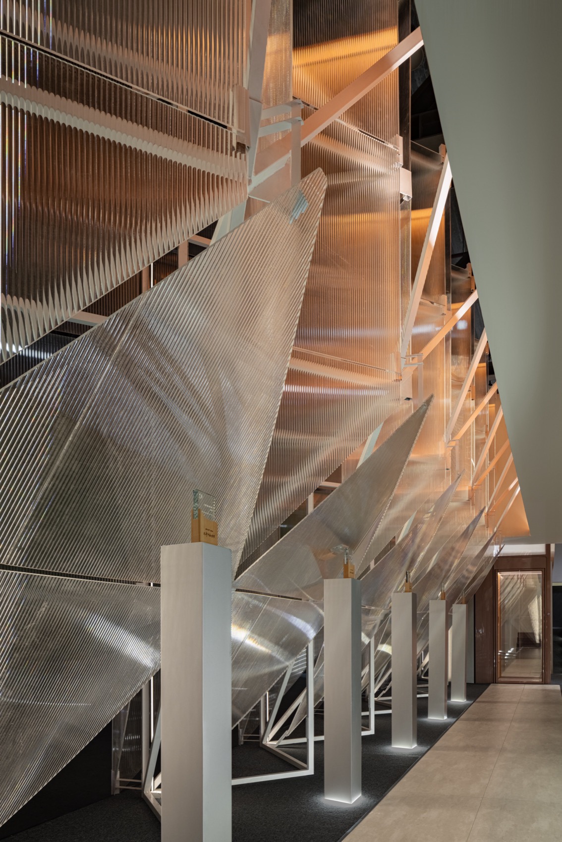 西奥电梯2024广州设计周展厅丨中国广州丨加减智库设计事务所-76