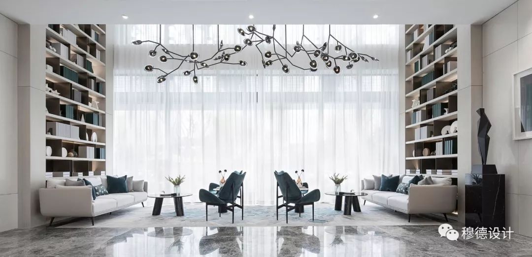 鹿山悦江府售楼中心 | 密林之光，现代设计诠释自然之美-52