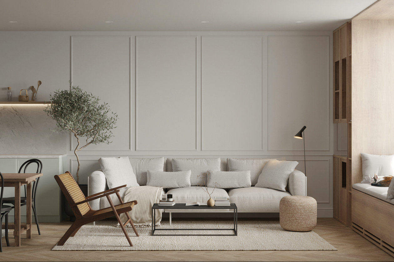 浅色系住宅设计-4