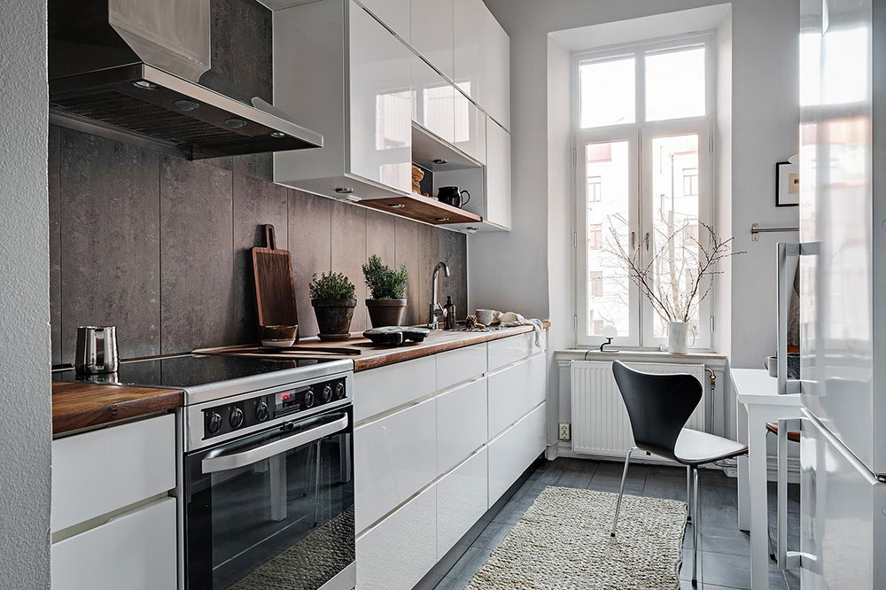 温馨时尚的 80 平米斯堪的纳维亚风格公寓-18