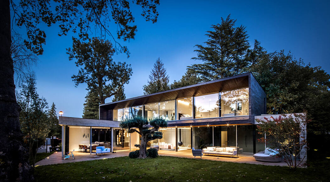 法国 Vaucresson 现代独立住宅丨SKP Architecture-12