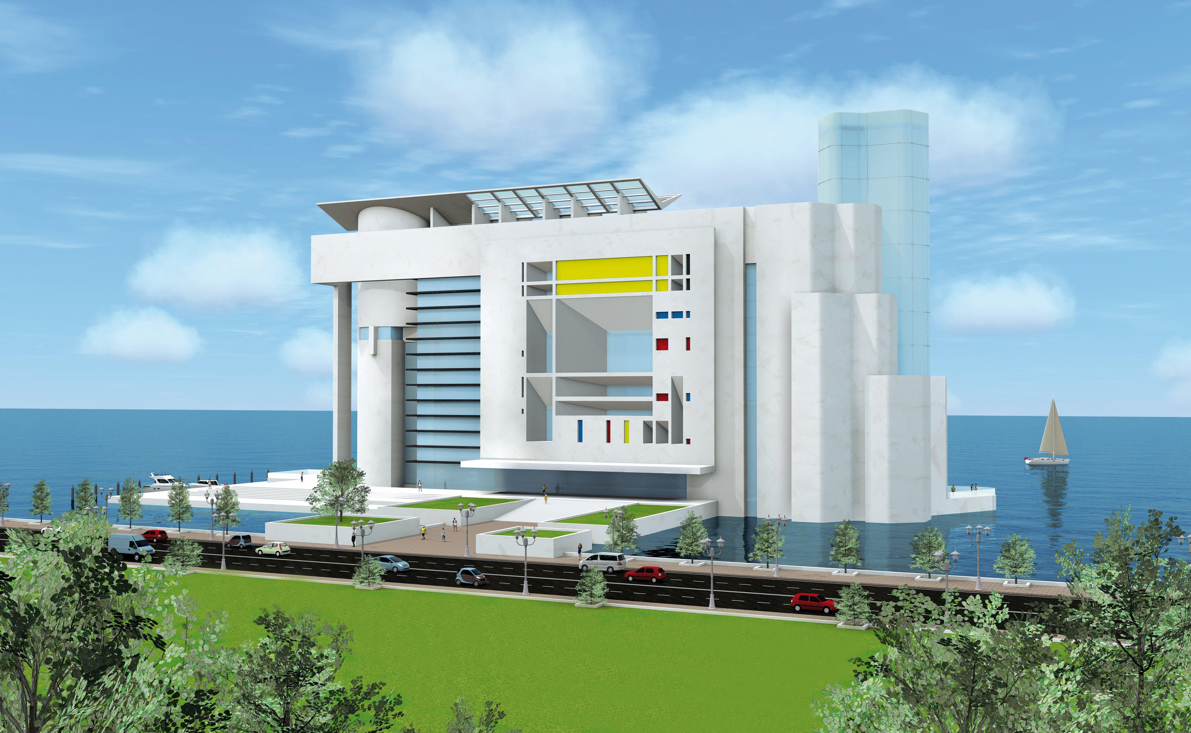 在蒙德里安作品内部-17