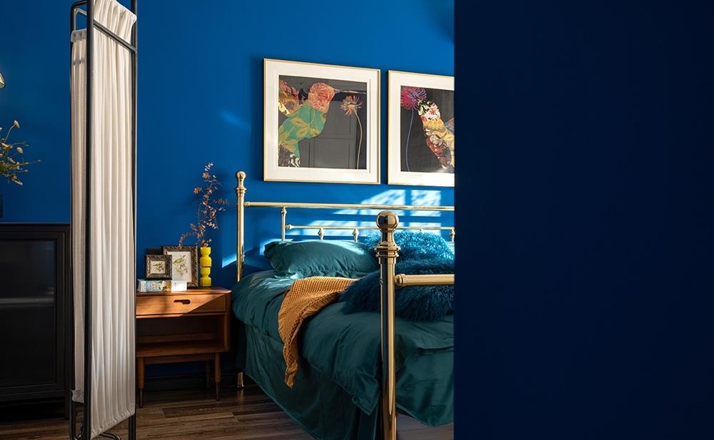 色彩冲击下的摩登复古家居设计-27