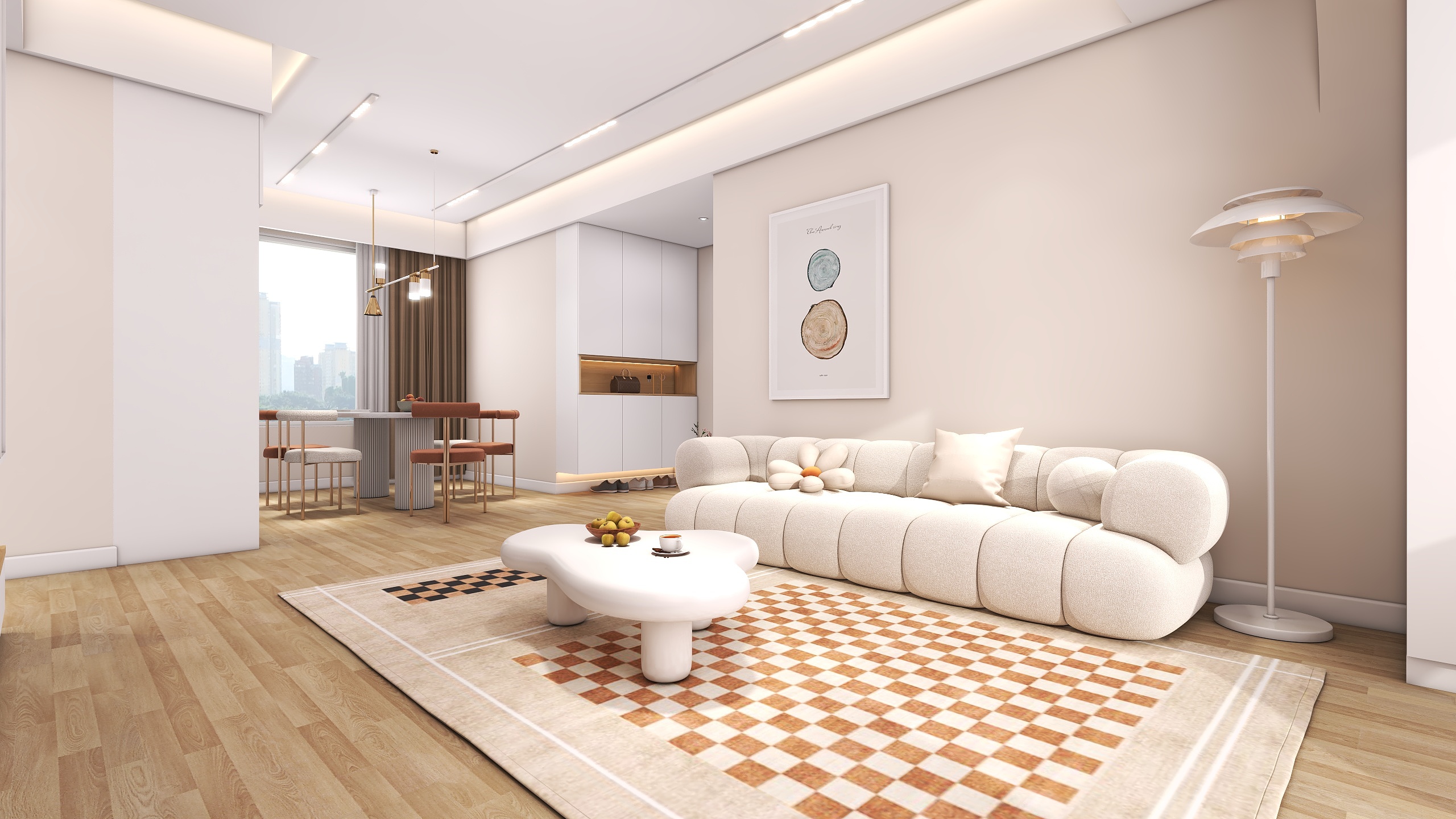 四川邻水星辰壹号（105平方现代简约三居室）-10