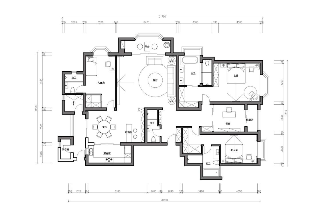 
中信君庭——港式轻奢 -10