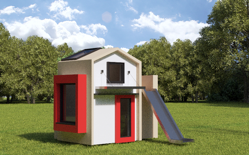 项目剧场（具体含义需结合更详细的语境确定，Playhouse常见有剧场、儿童游戏室等意思，这里按常见的剧场来翻译） 丨Quattro Studio-24