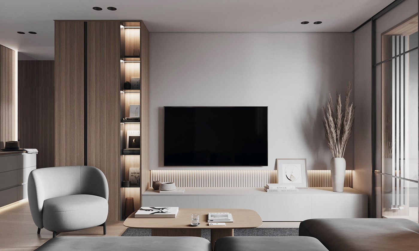 76㎡小空间公寓设计-4