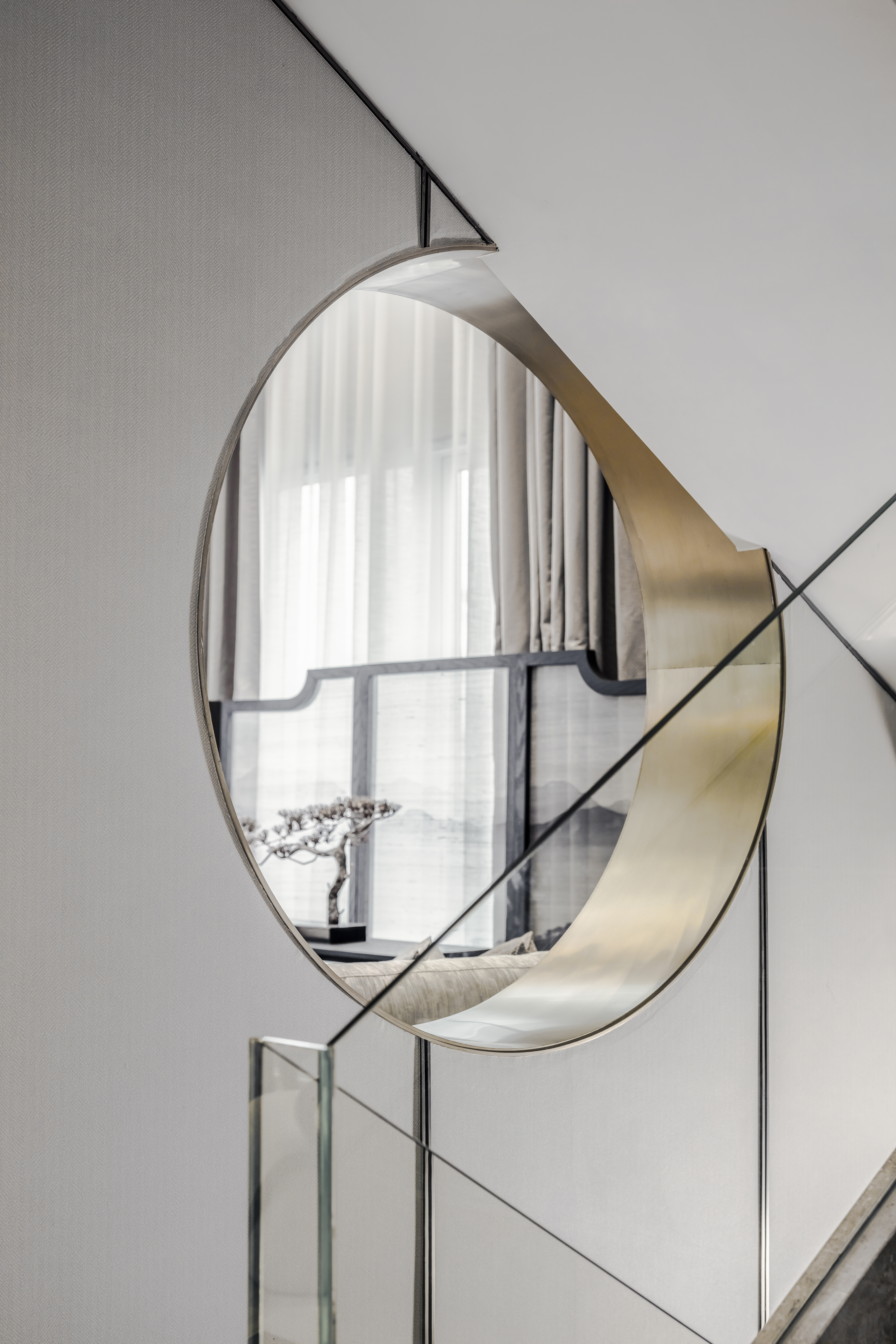 江南大宅门文化与当代空间美学融合联排别墅全案落地-5