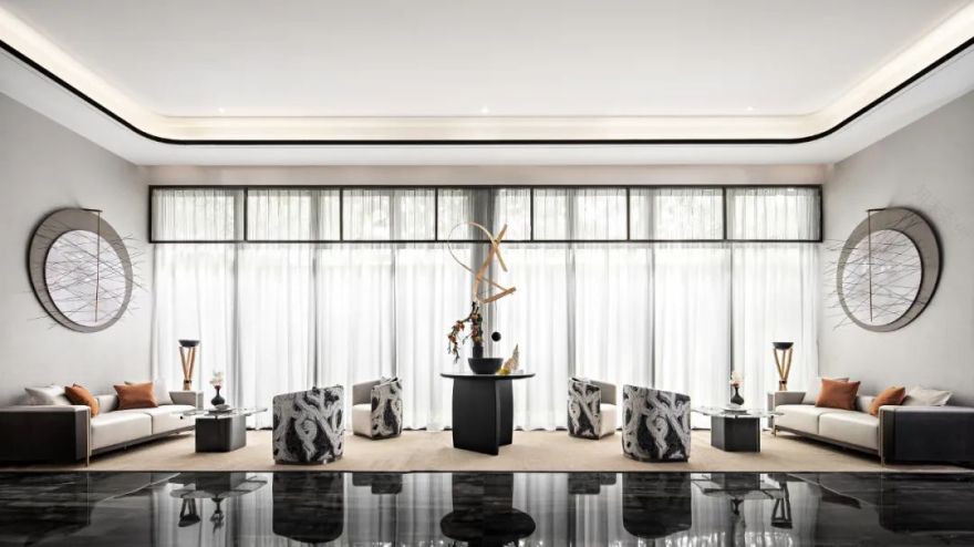 璞辉设计 | 云水禅心,陶柳之下的现代二分法美学-28