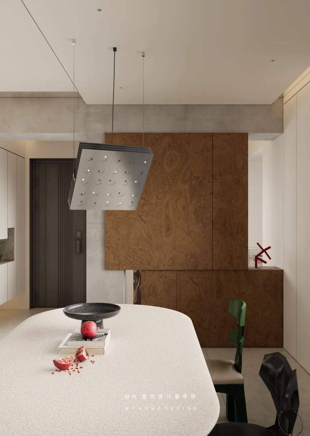 【首发】MH设计新作：自由·归属▏当代豪宅的极简艺术，让生活更有腔调-79
