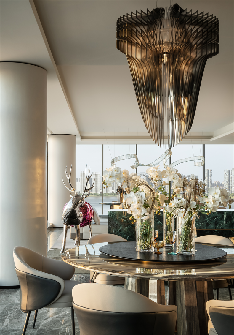 长沙旭辉样板间 | 艺术奔流的无界视野-15