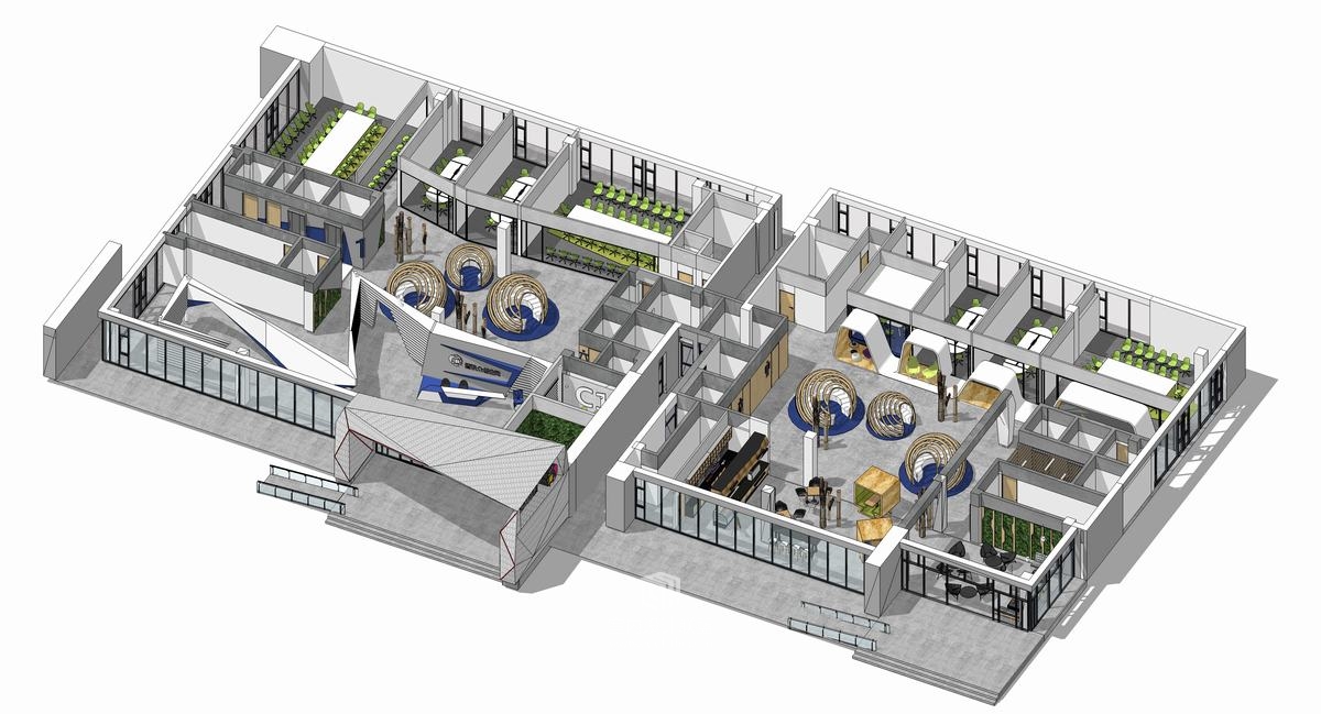 艾迪尔设计-腾讯众创空间（南京）办公楼-48