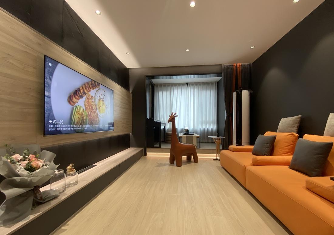 90 平米现代简约风家居设计，温馨舒适与实用并存-8