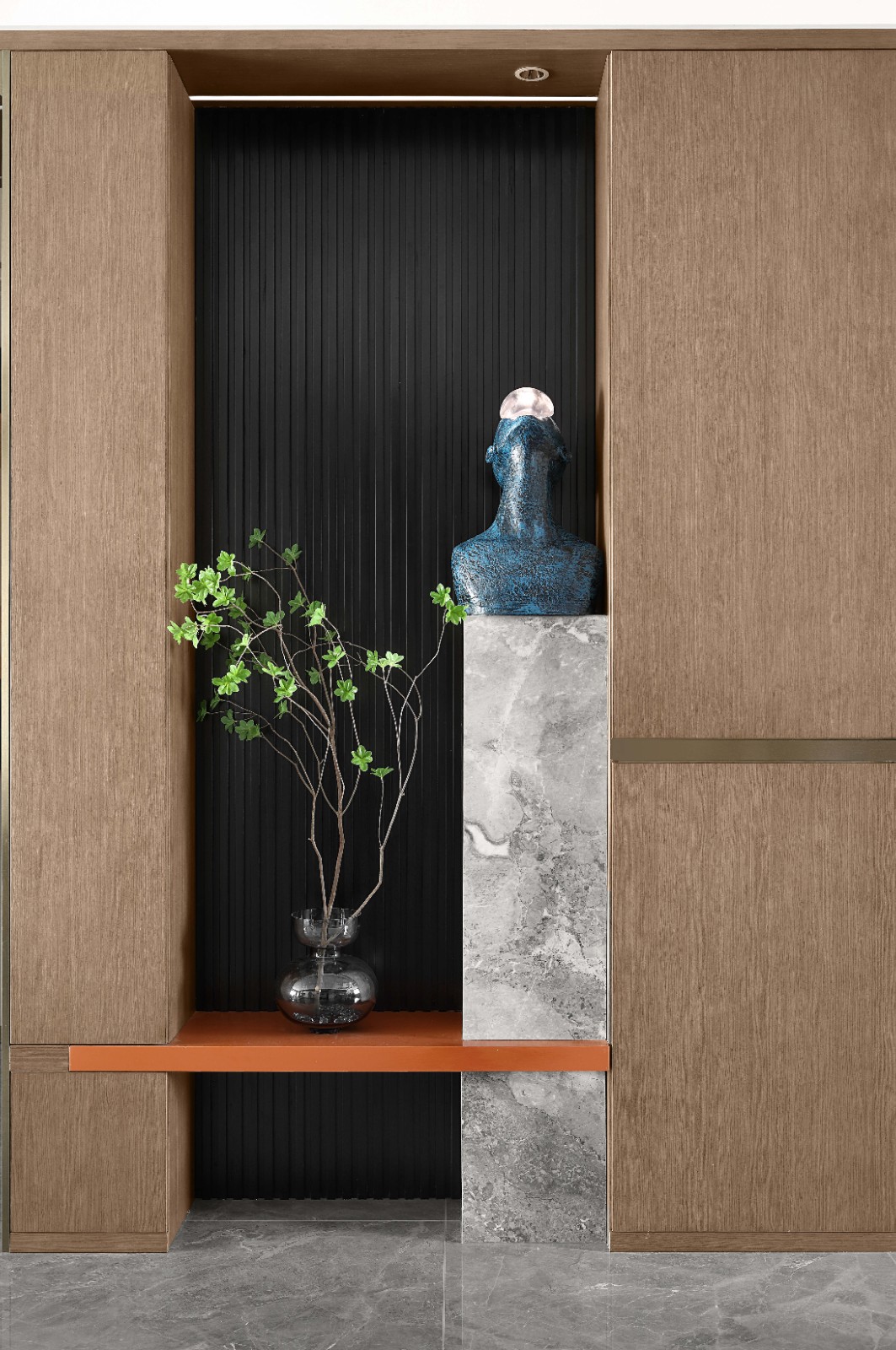 斑斓空间作品:优雅精致的灰调空间-8