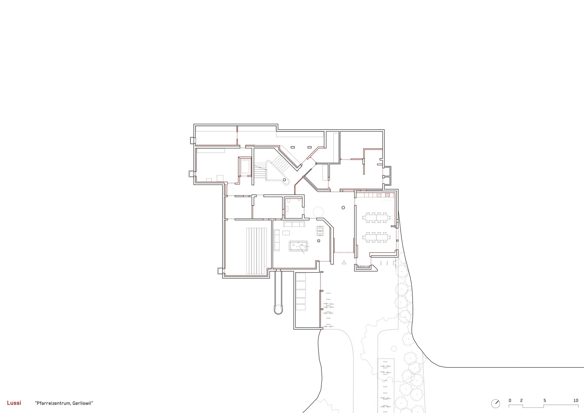 Parish Center Gerliswil 翻新与扩建丨瑞士丨Lussi + Partner AG-41