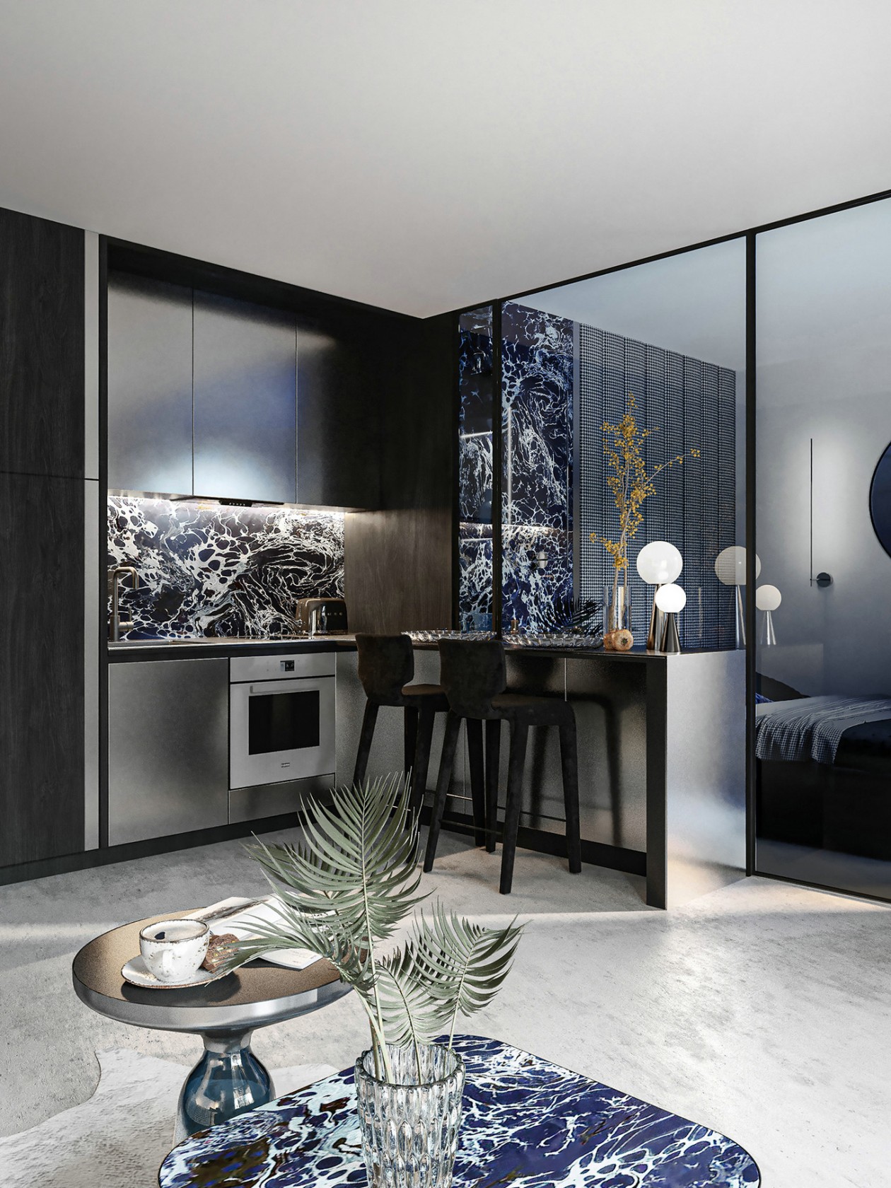 北欧质感美学，清新室内设计-1