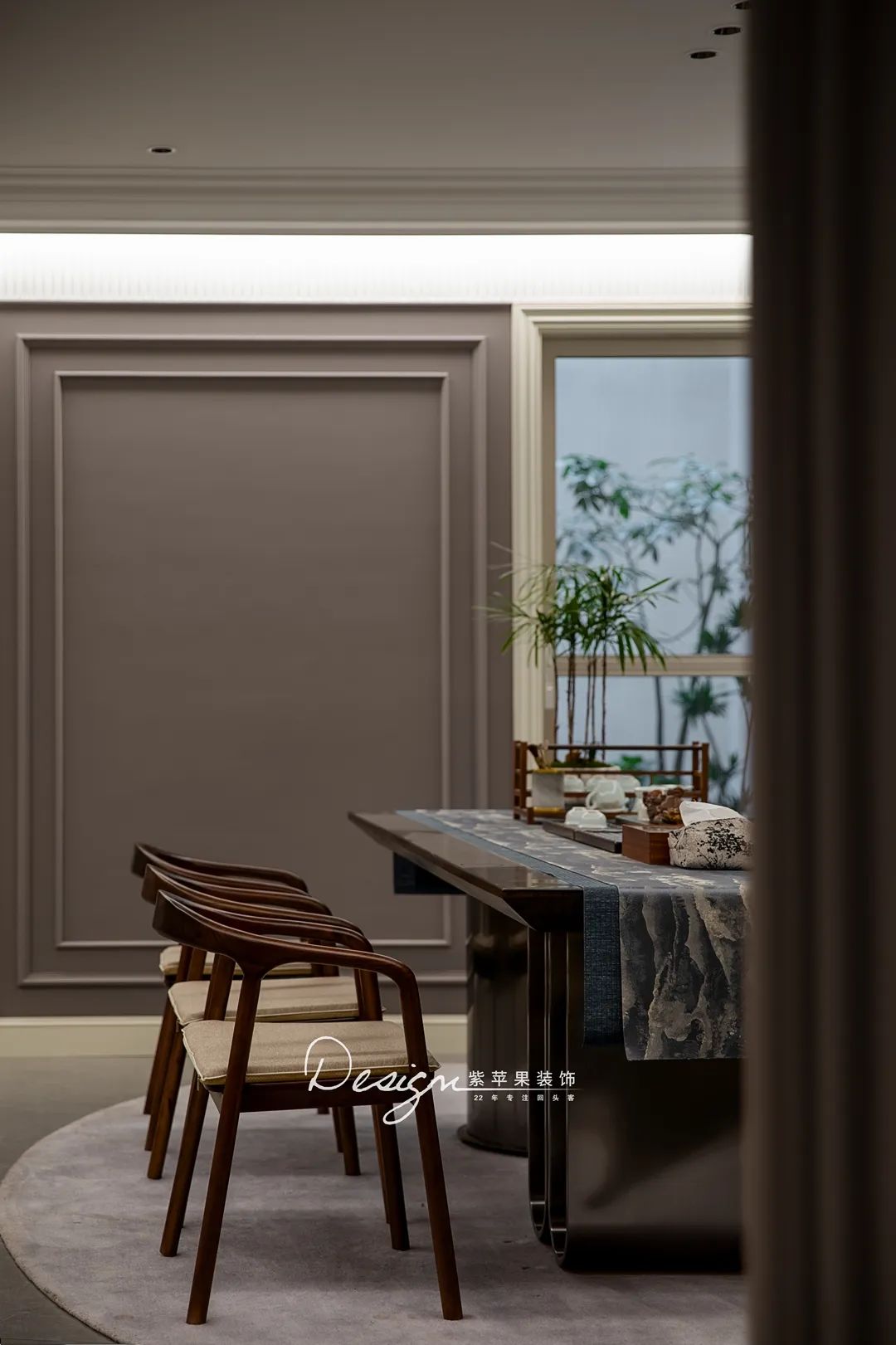 600㎡法式轻奢风云玺大宅设计丨紫苹果装饰-45