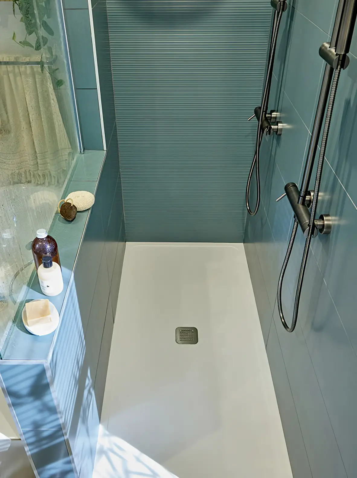 自然绿意,开放式浴室的完美设计-5