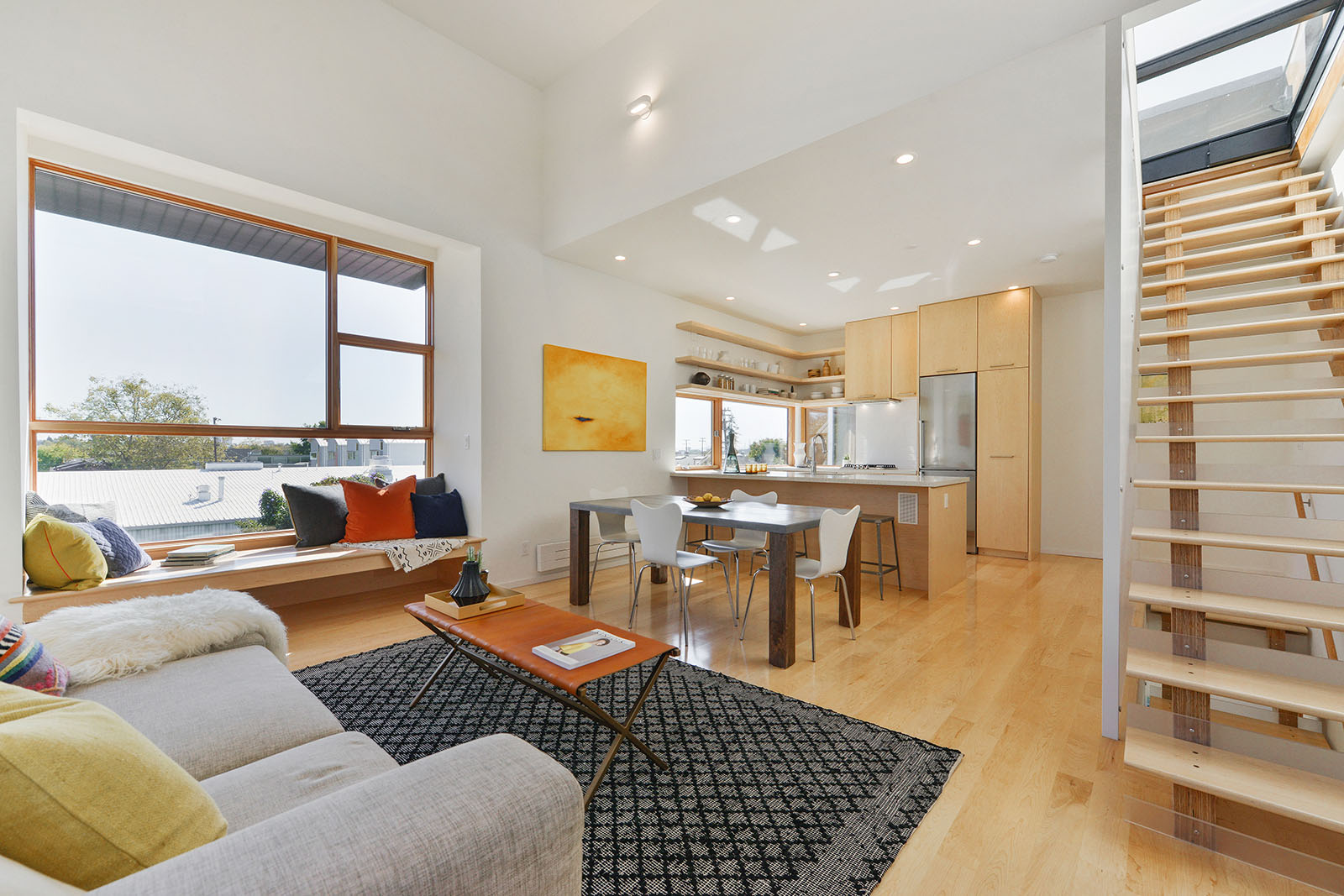 Townhouses Full of Warmth and Comfort Built in the City of Berkeley in California-10