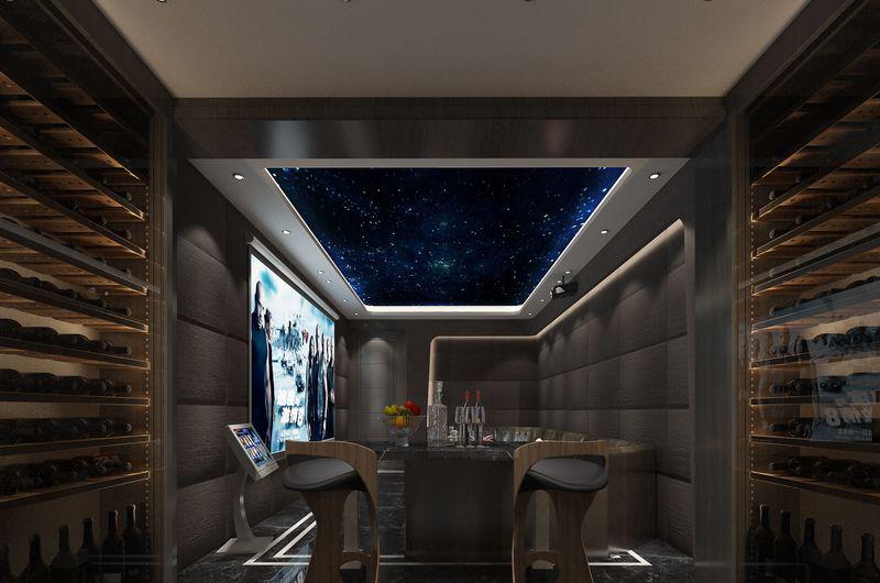 贵阳现代轻奢黑白灰别墅-25