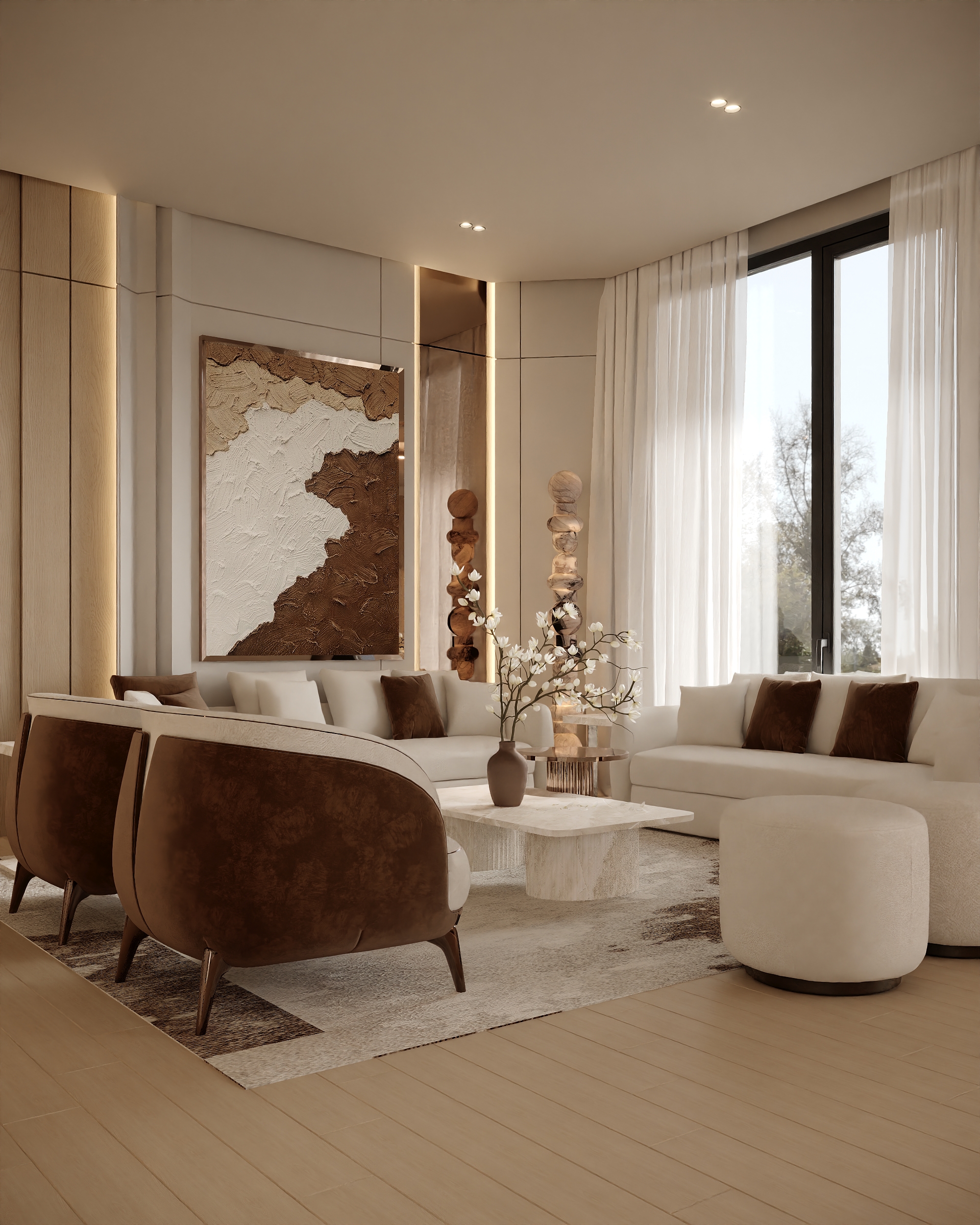 LIVING AREA WITH DRINK ZONE-0