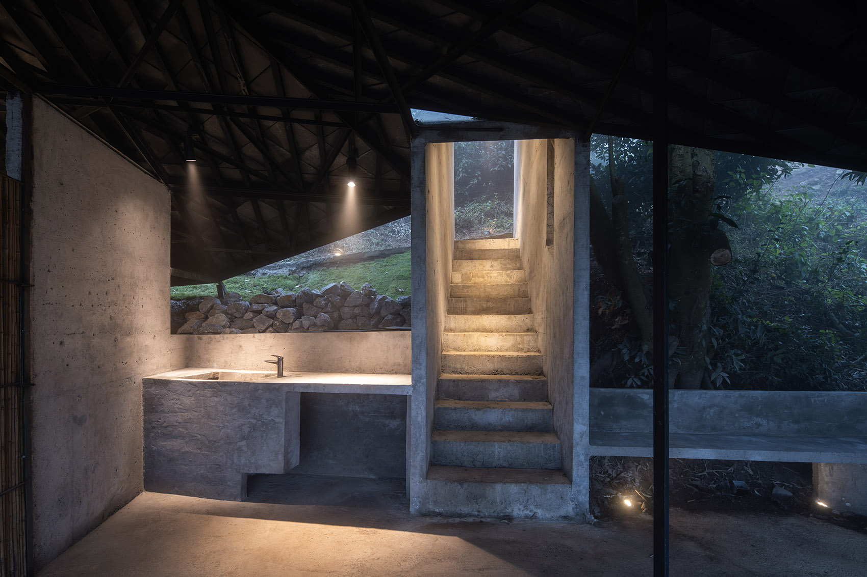 隐入山林的建筑——云南大理无量山风景厕所丨孔祥伟工作室-28