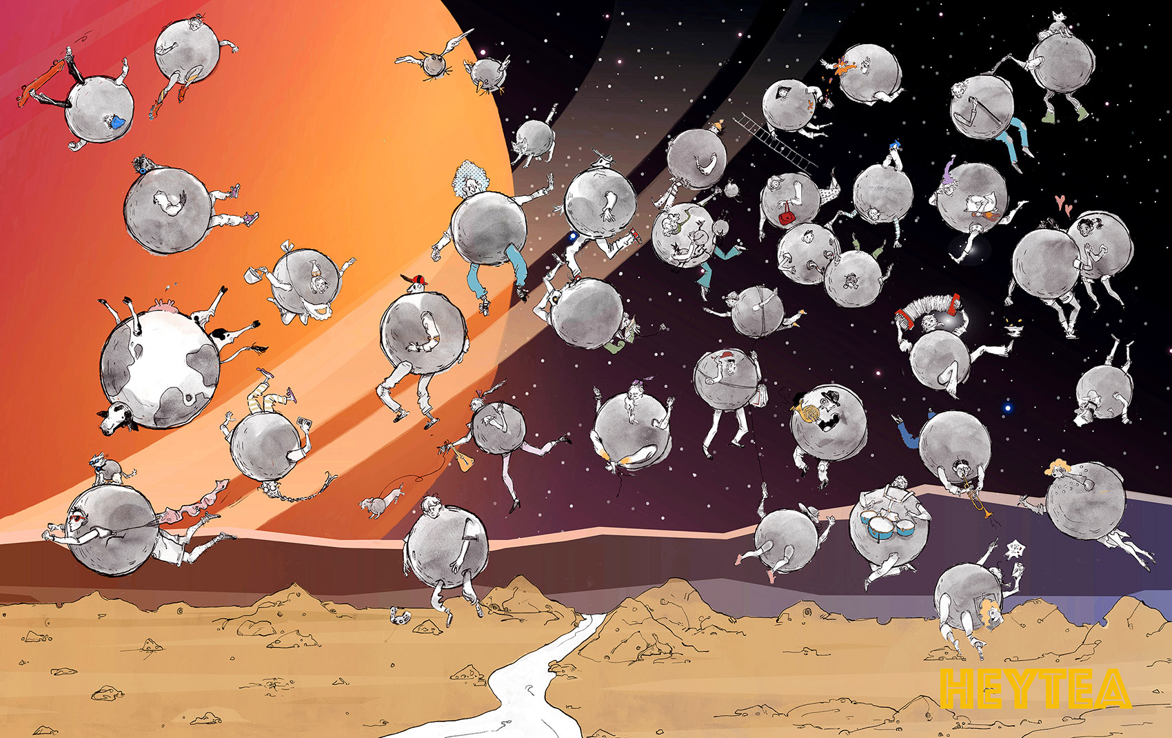 喜茶小剧场 · 上海浦东东方万国店丨中国上海丨蘑菇云设计工作室-38