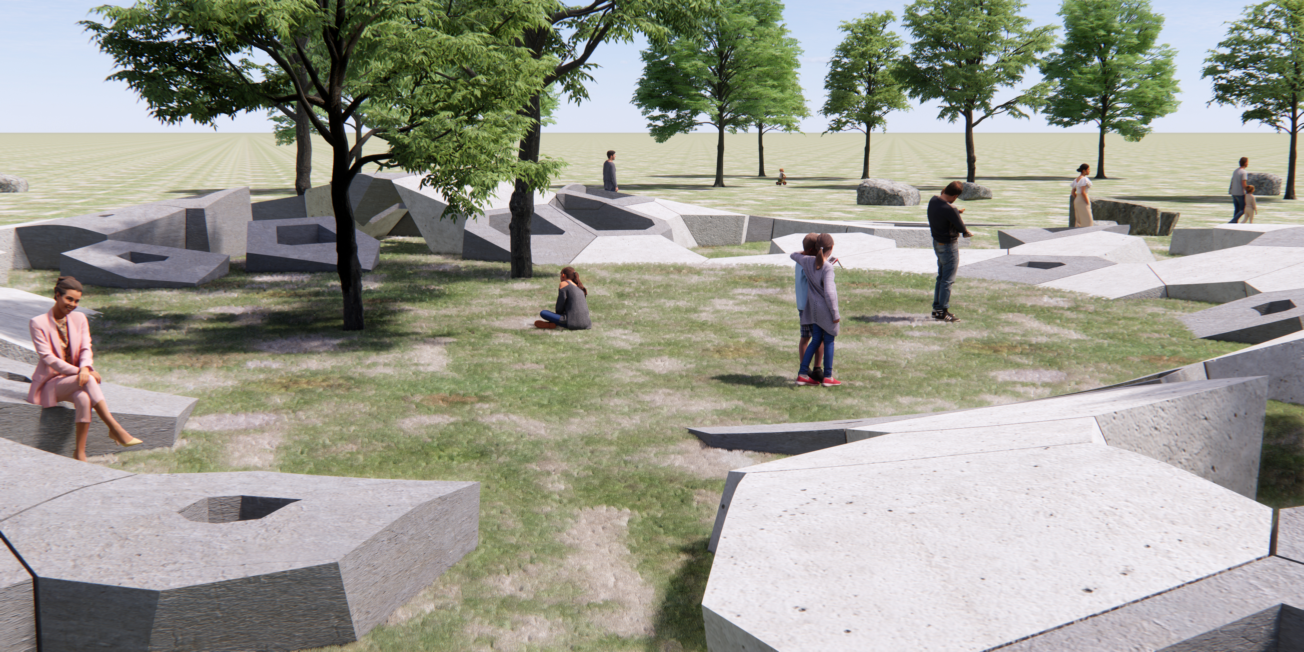 圆形沃罗诺伊景观-12