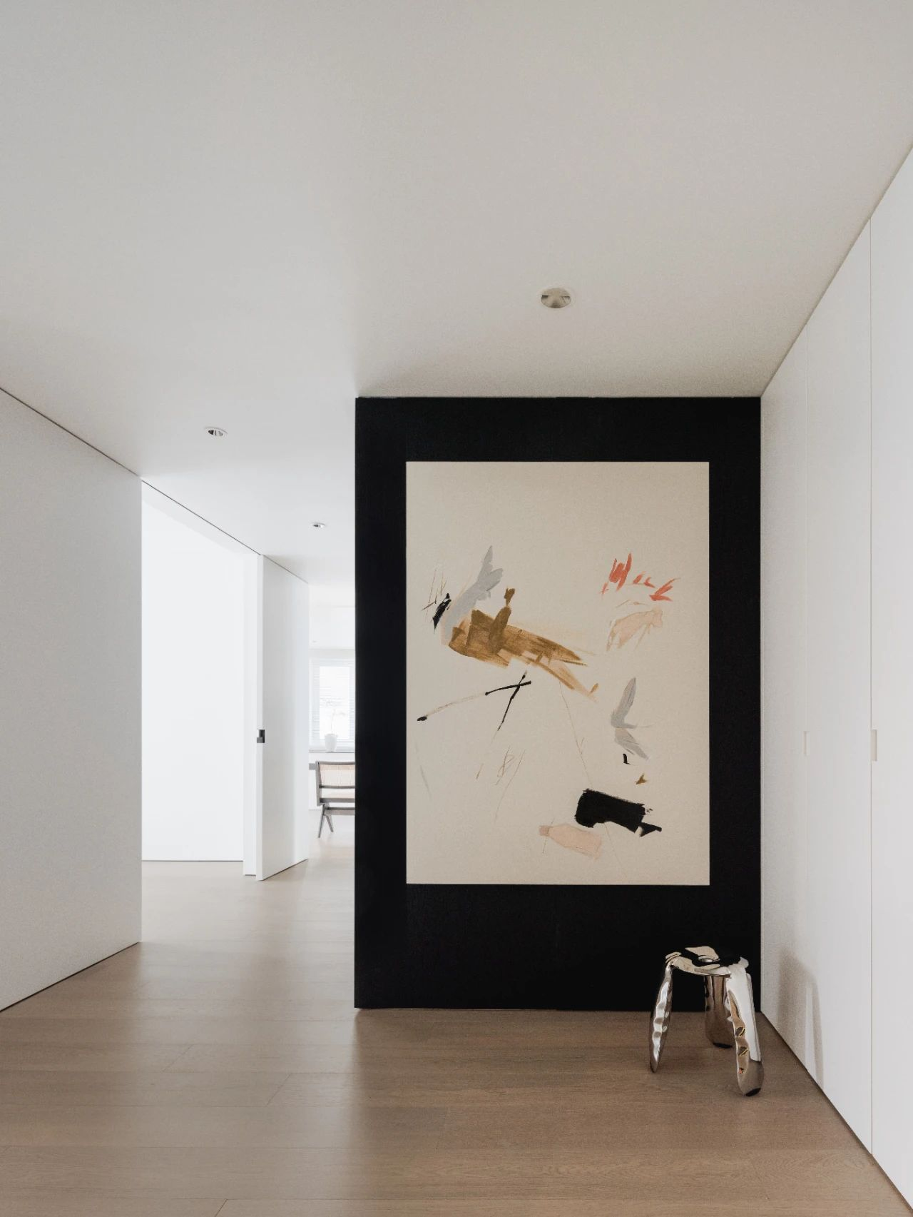 GZ 宅 黑白盒子大平层丨中国郑州丨MOOI TIMELESS 建筑室内设计事务所-15