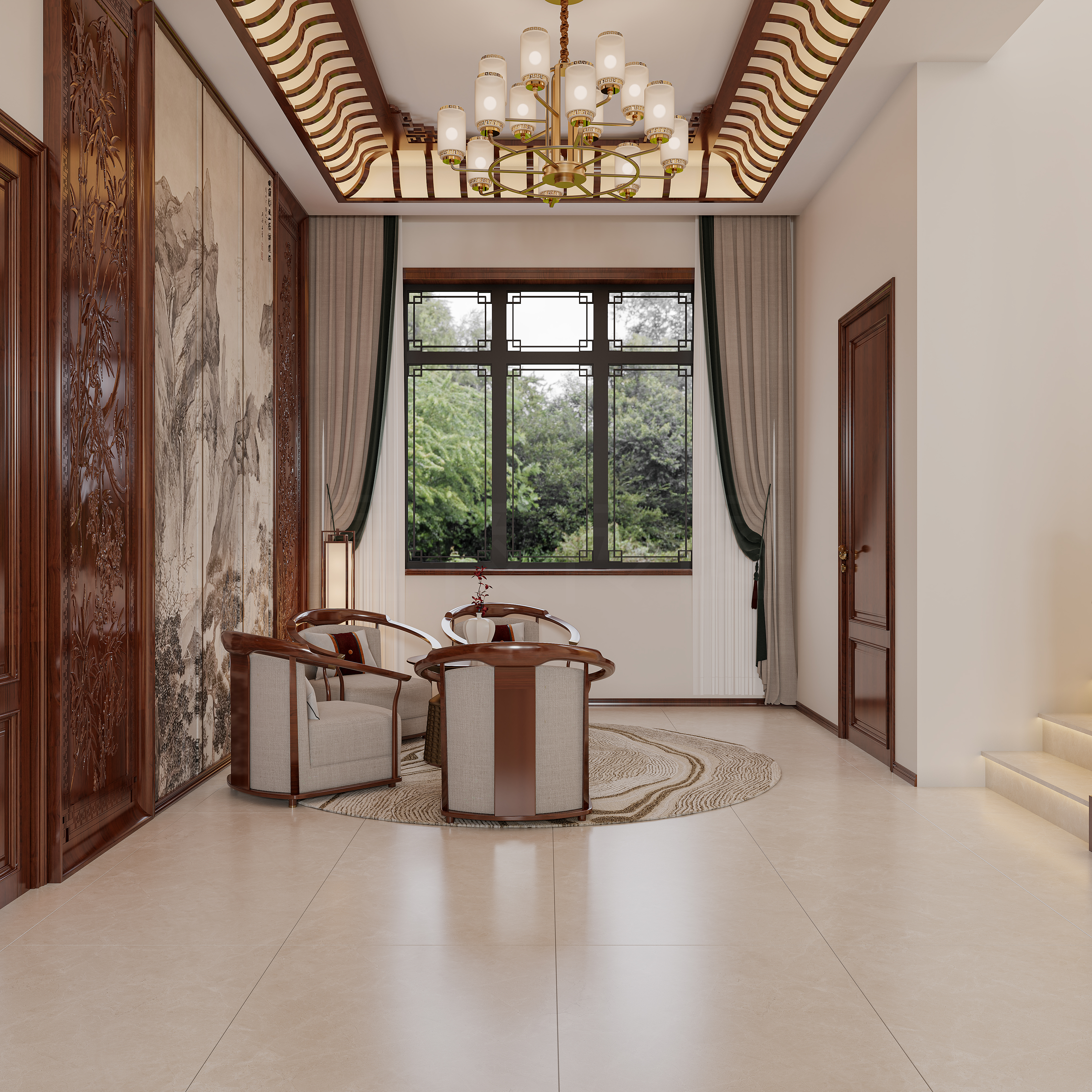 家装如书法，铁划横钩皆是流韵-8