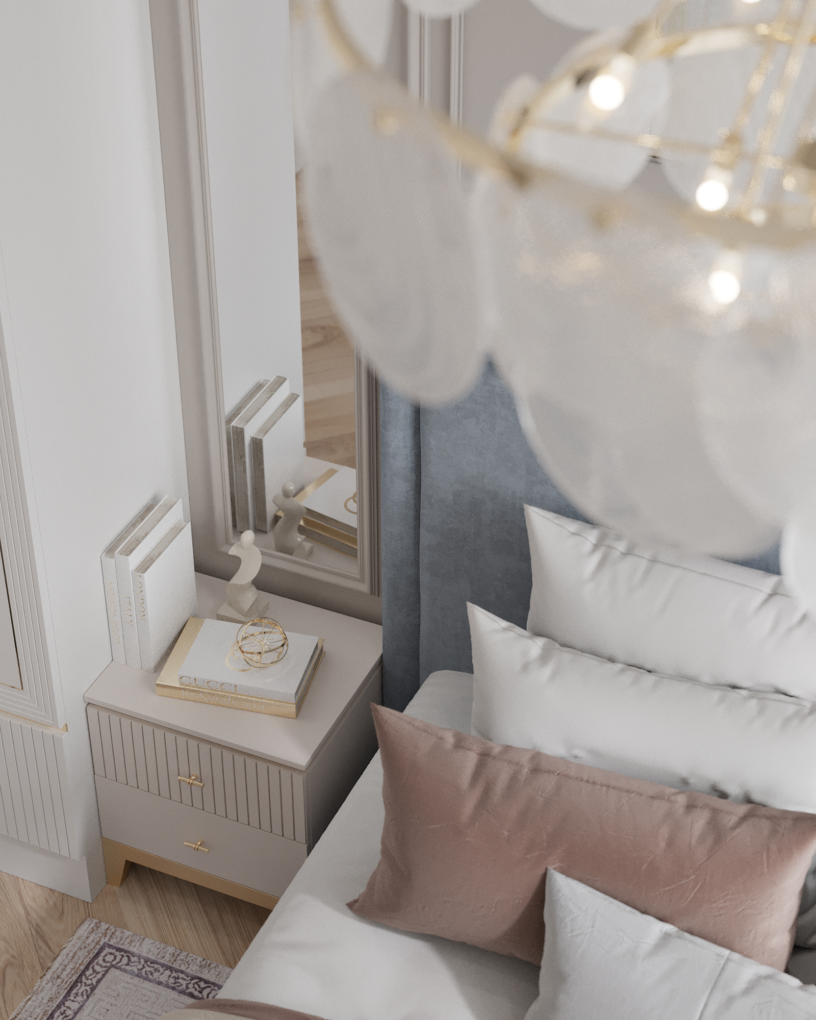 舒适明亮的卧室丨@chernov_renders-9