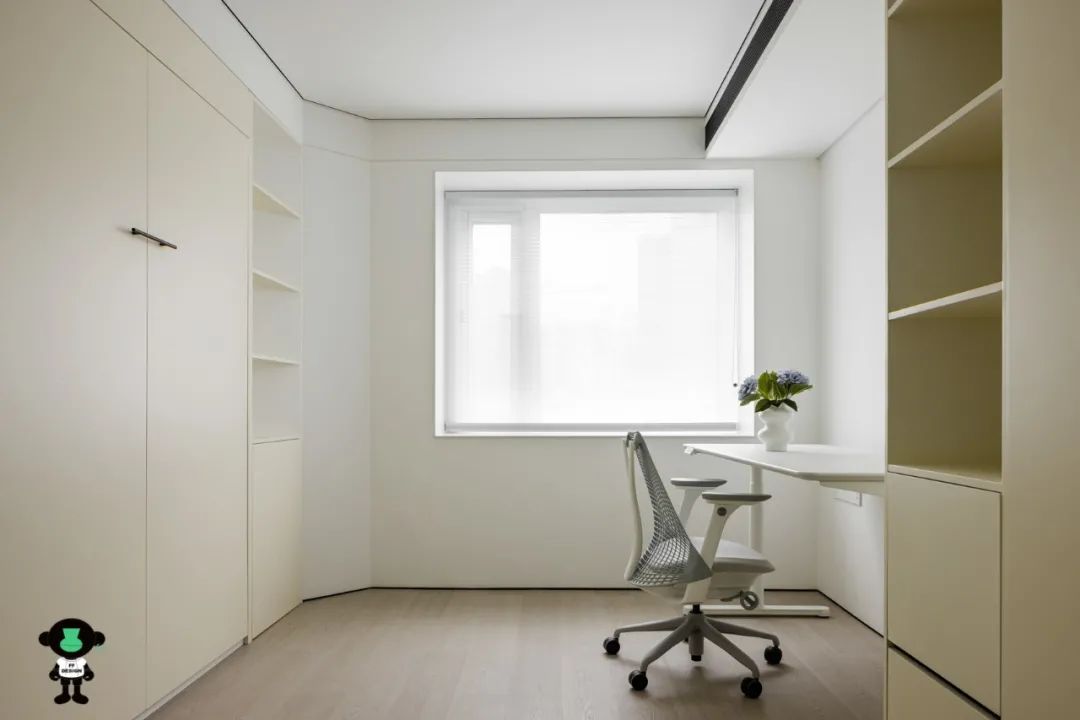 奶油系轻奢两居设计丨F+全屋定制-57