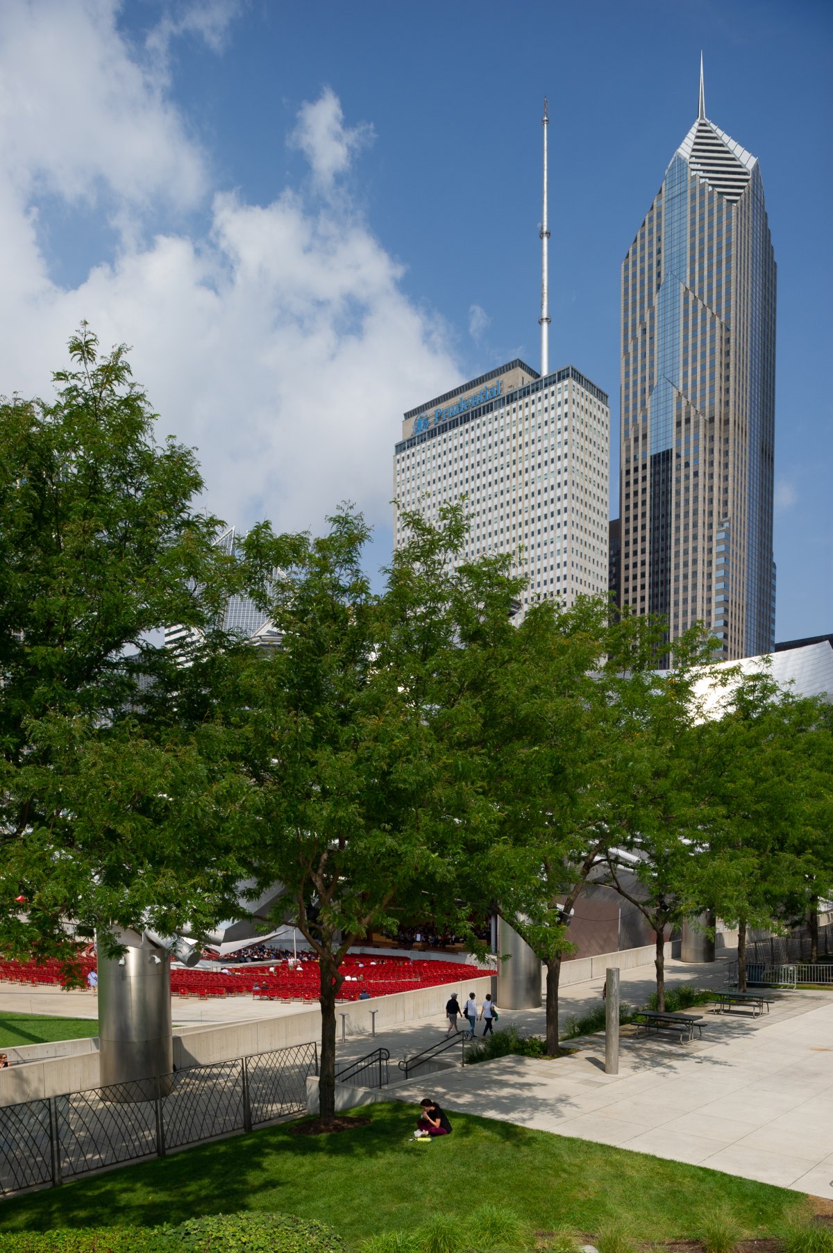 芝加哥千禧公园 Jay Pritzker Pavilion 音乐厅-1