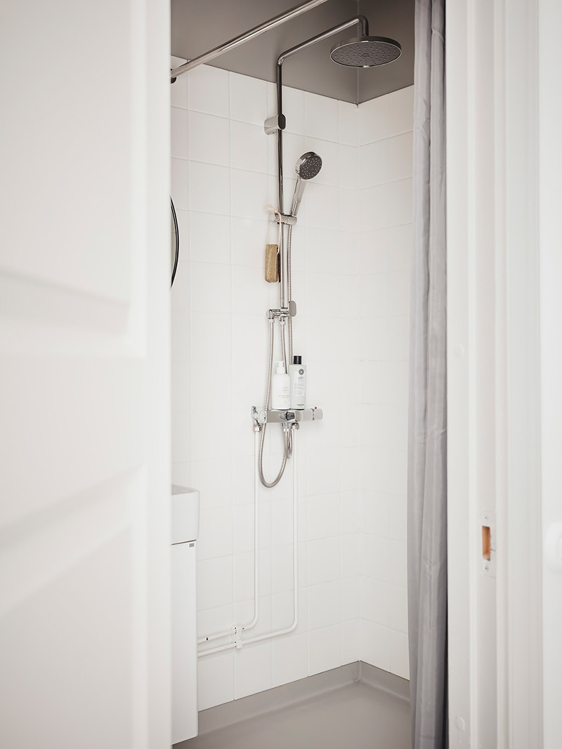 瑞典明亮通风公寓，极简北欧风诠释空间故事-28