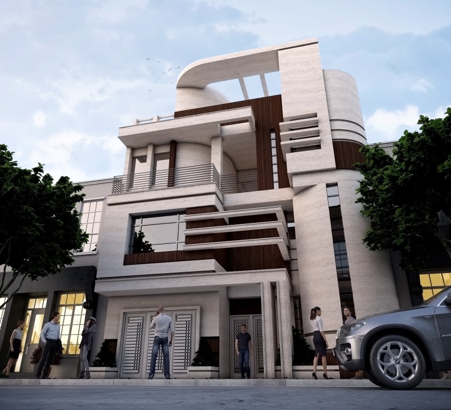 Mostafa Shahbazian & Partners 打造 5000-10000 平方英尺私人住宅-5