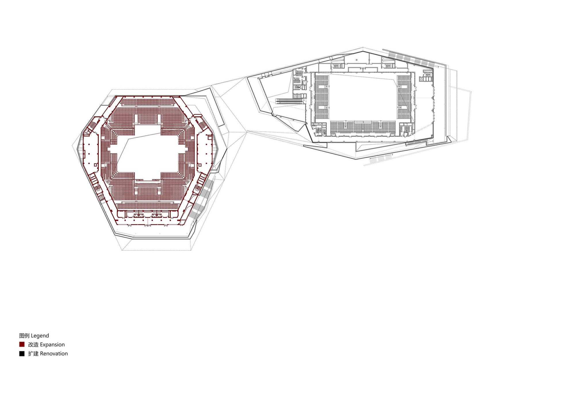 中国太原市滨河体育中心改造扩建丨中国建筑设计研究院-60