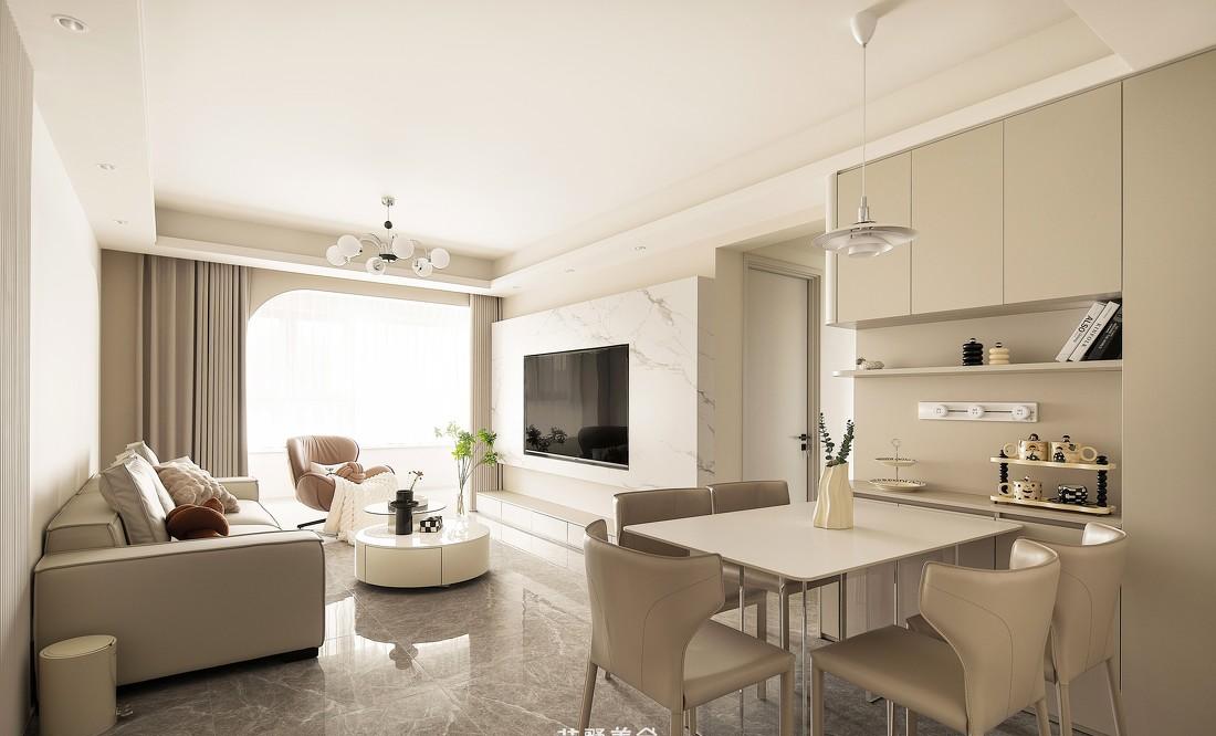 合肥·昆仑御奶油风住宅设计丨中国合肥-9