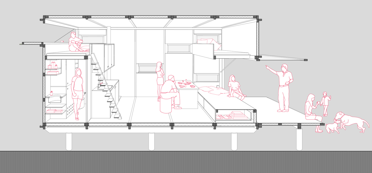 边境小屋 · 建筑与自然的和谐共生-19