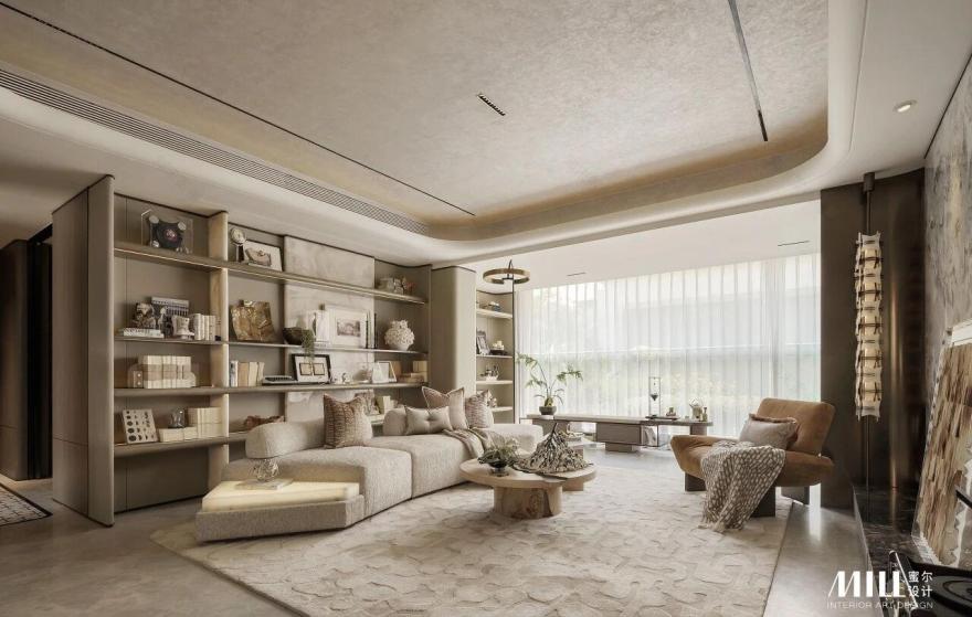 万科·广州万溪·瑧园140m²样板间丨中国广州丨深圳市蜜尔室内艺术设计有限公司-2