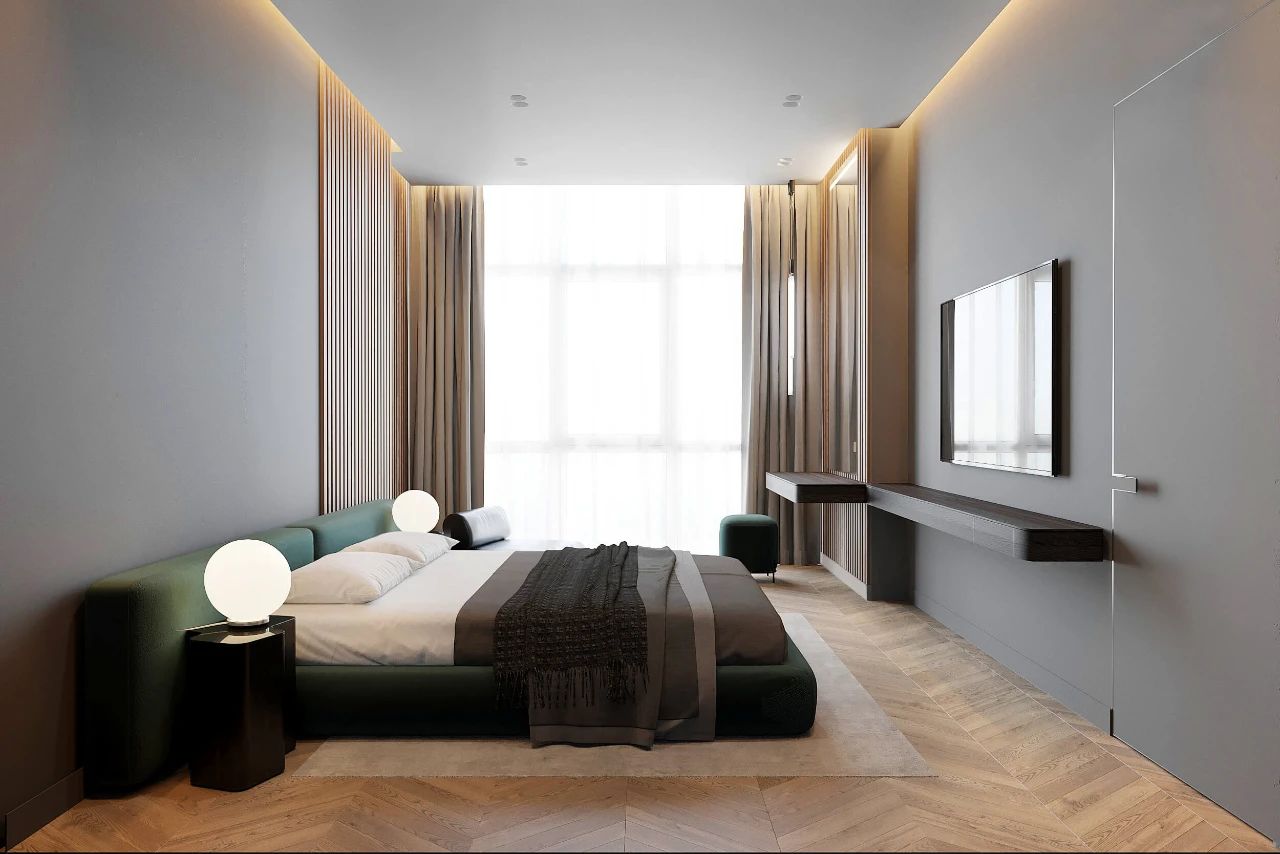 简约舒适的 149m²三层住宅设计丨Dinara Yousupova-24