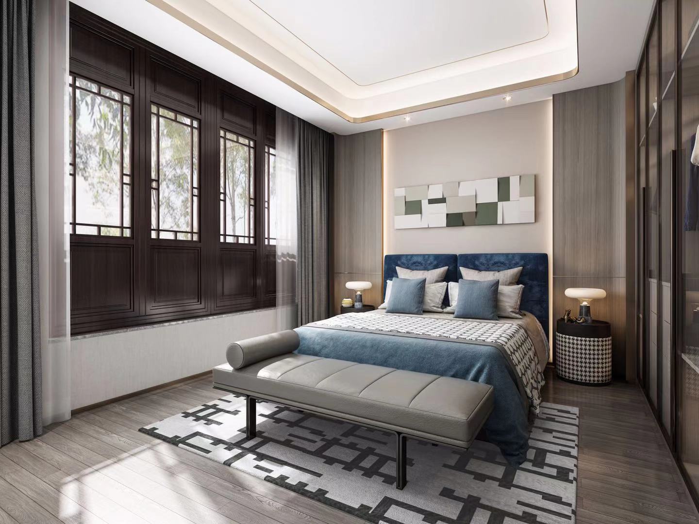 现代轻奢室内设计-8