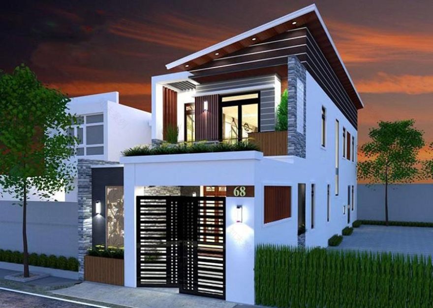 NEOHouse二层临街美观住宅设计-32