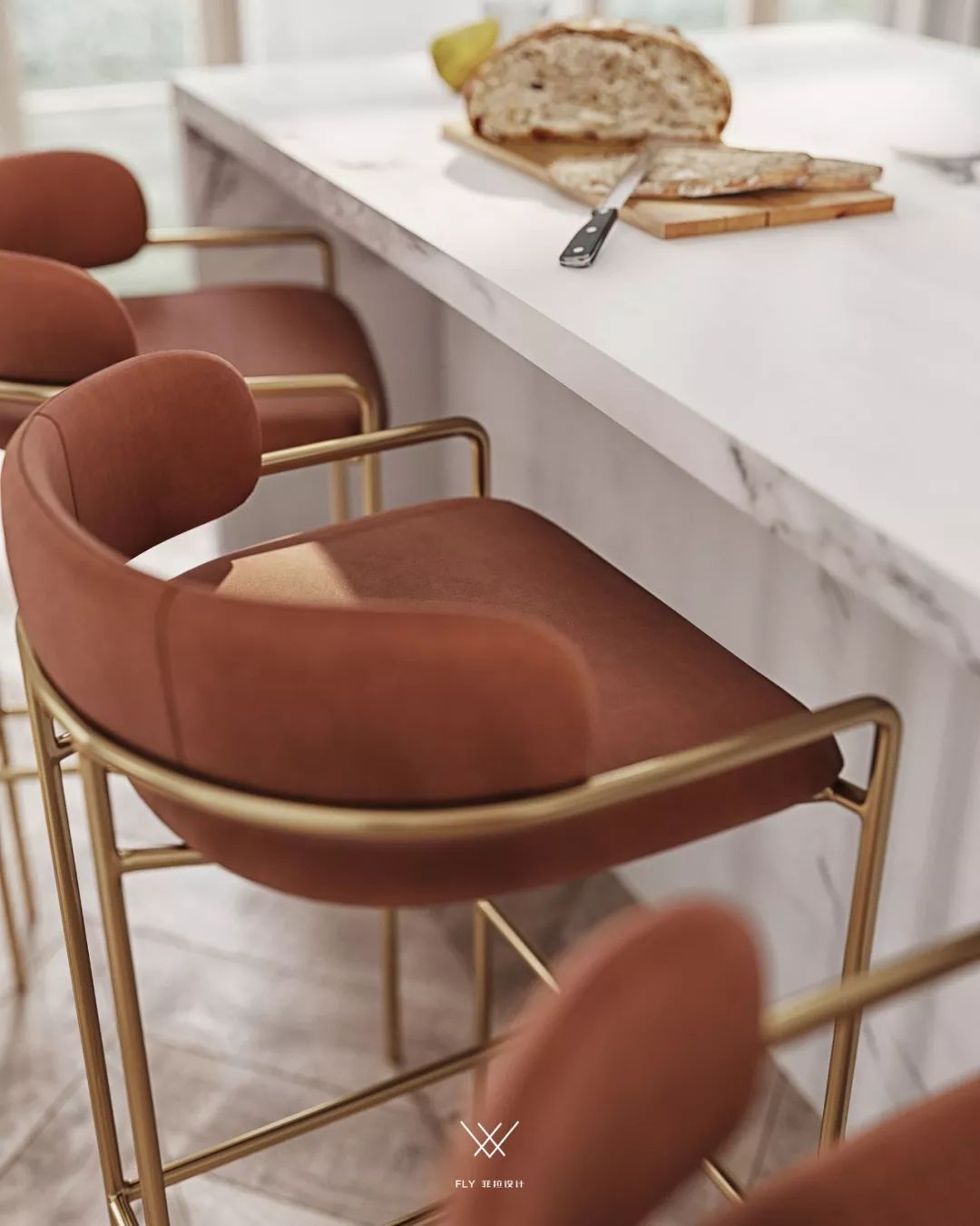 法式现代风独栋别墅,优雅与时尚的完美融合-45