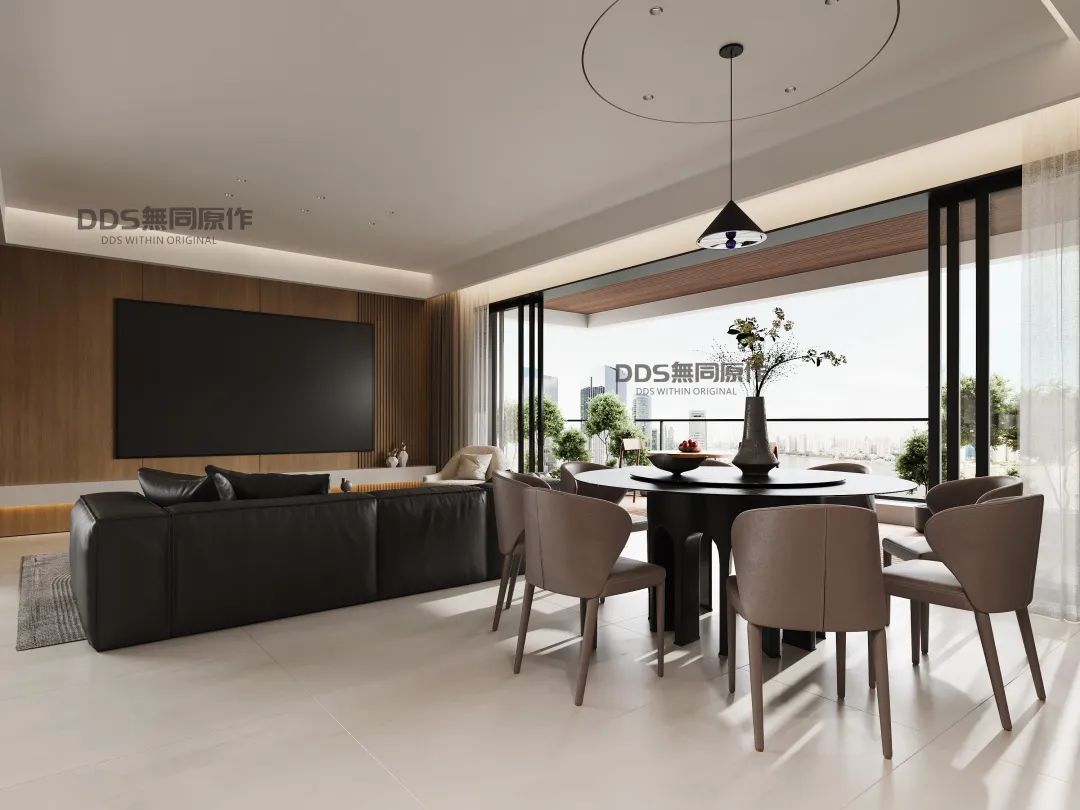 绵州水郡二期业主私宅全案实景落地交付·秋韵丨中国绵阳丨DDS 無同设计事务所-43