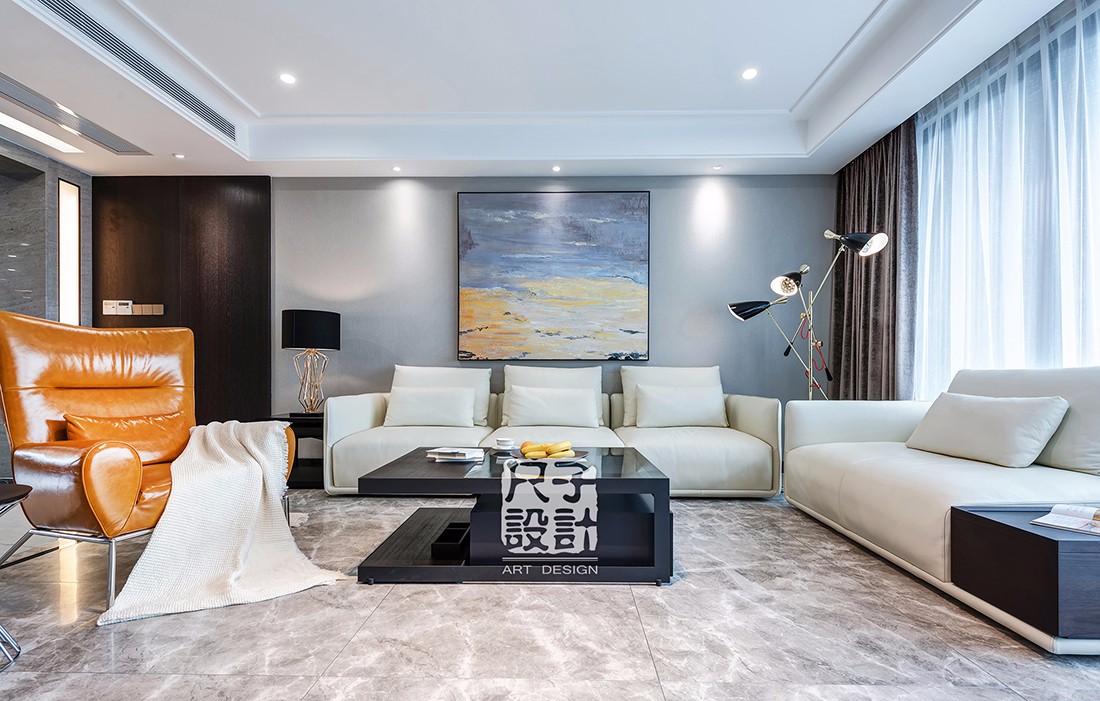 深圳 248㎡轻奢简约风别墅 | 极简纯粹,放松生活-9