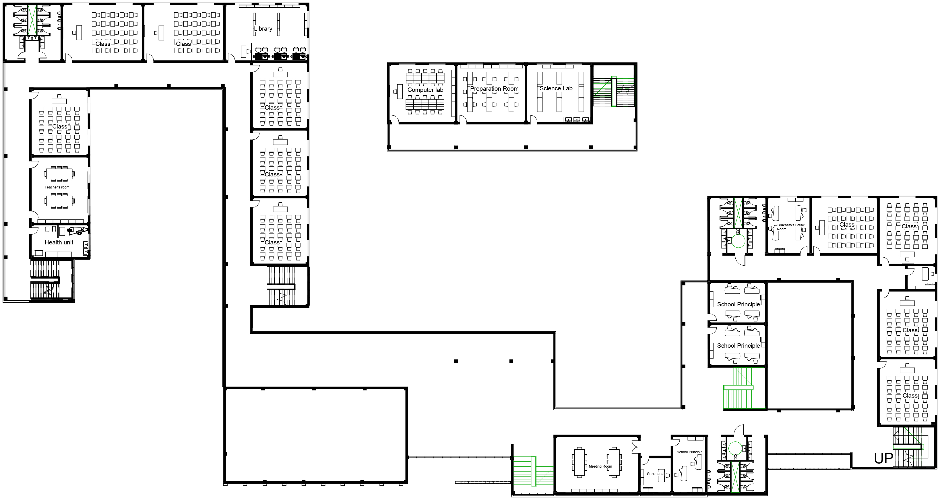 AL  OFOQ实验学校相关建筑设计项目丨埃及丨开罗大学工程学院建筑系-10