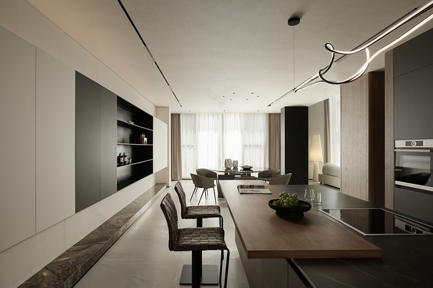 私宅设计|纯粹的简约丨中国山东丨单行线 朴言-19